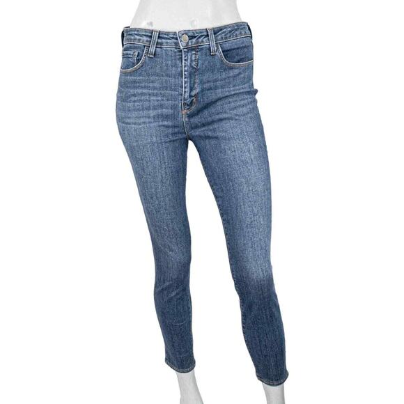 L'AGENCE $255 Margot High-Rise Skinny Jeans in Dark Vintage Size 28 - Picture 1 of 10